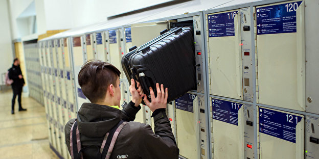 left luggage Barcelona